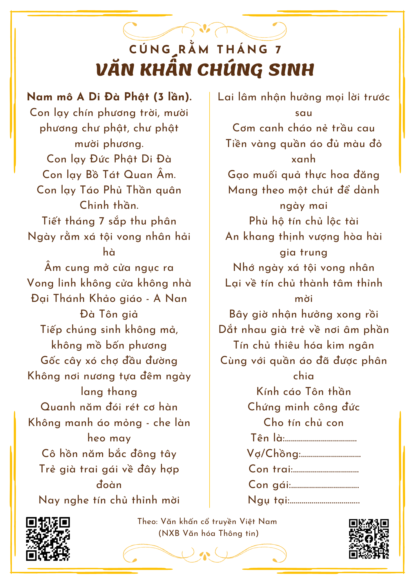 bài cúng chúng sinh - Hình 4