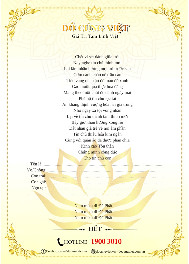 bài cúng cô hồn tháng 7 - Hình 5