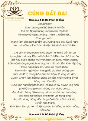 bài cúng đất đai - Hình 4