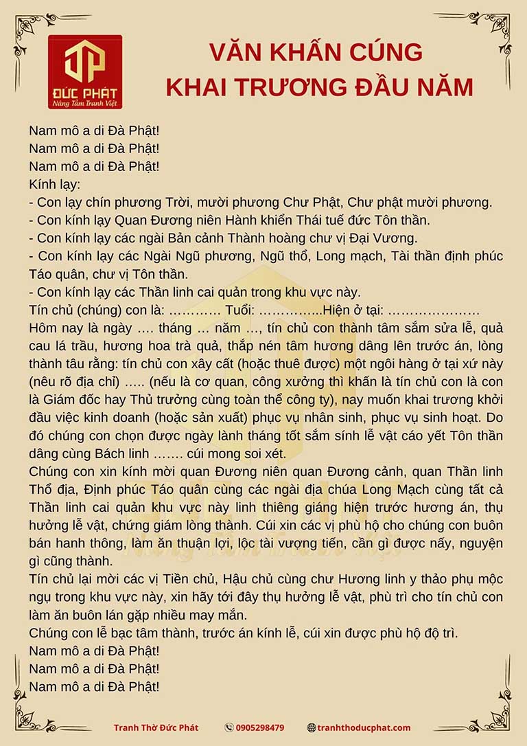 bài cúng đầu năm - Hình 3