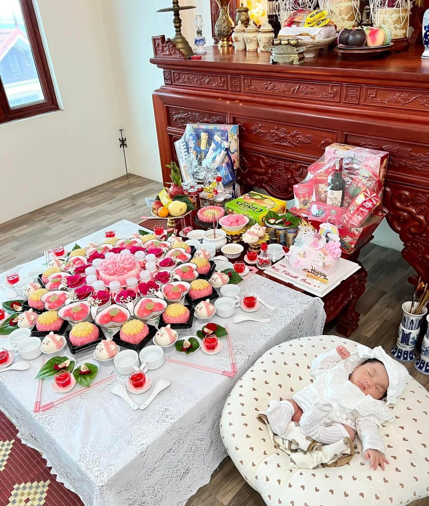 bài cúng đầy tháng bé gái - Hình 5