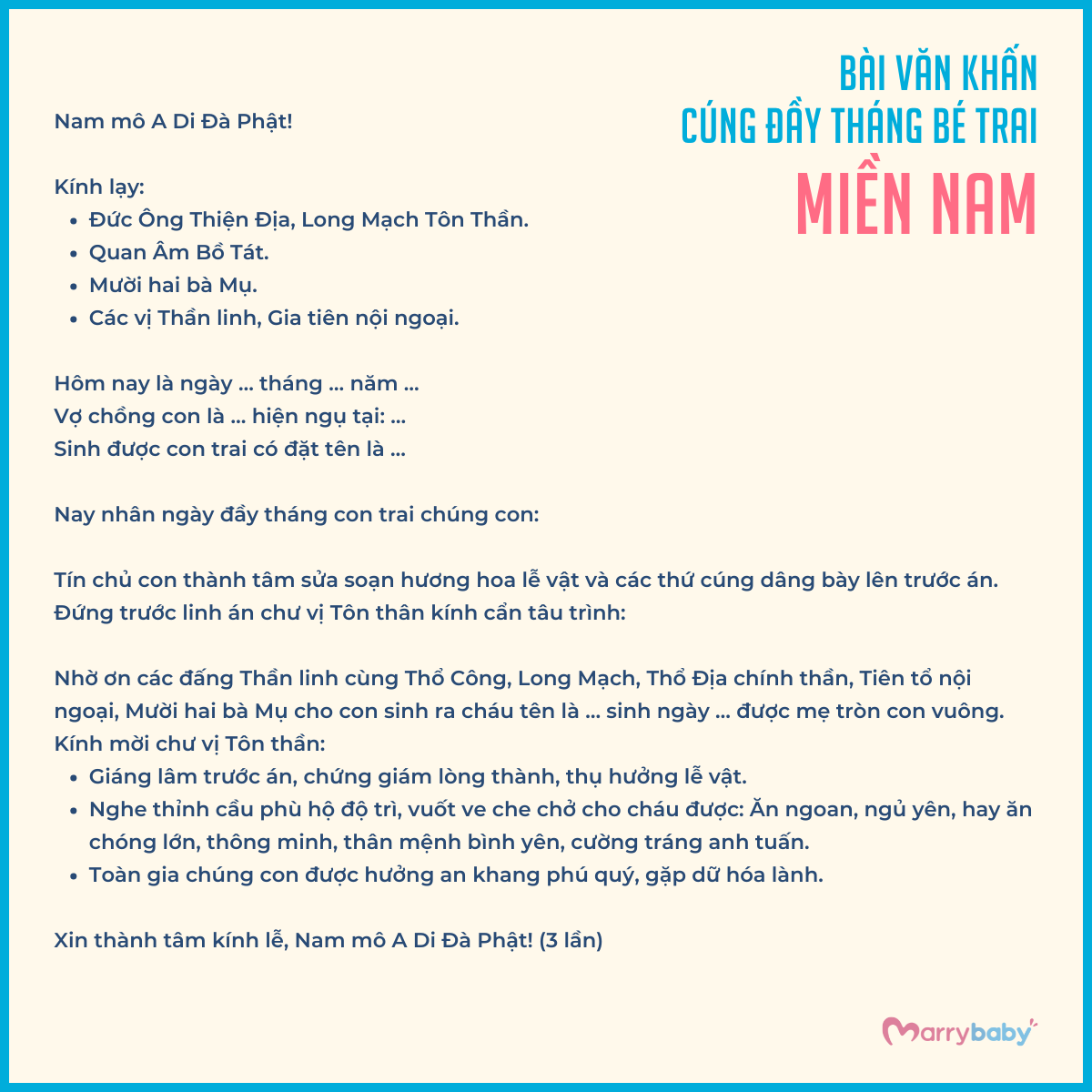 bài cúng đầy tháng bé trai - Hình 4
