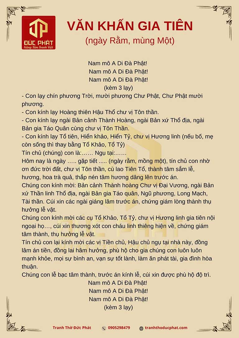bài cúng gia tiên ngày rằm - Hình 2