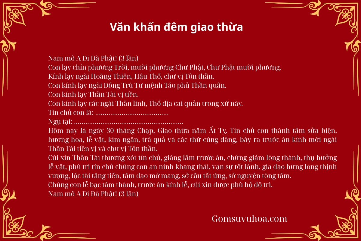 bài cúng giao thừa năm 2025 - Hình 4