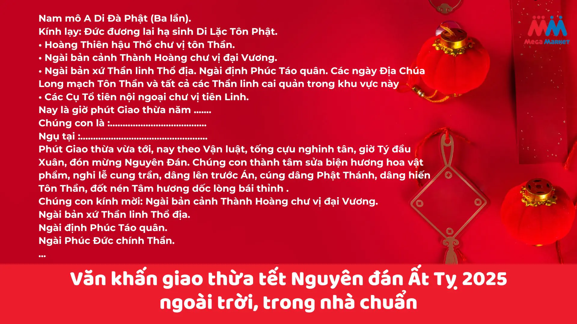 bài cúng giao thừa ngoài trời năm 2021 - Hình 2