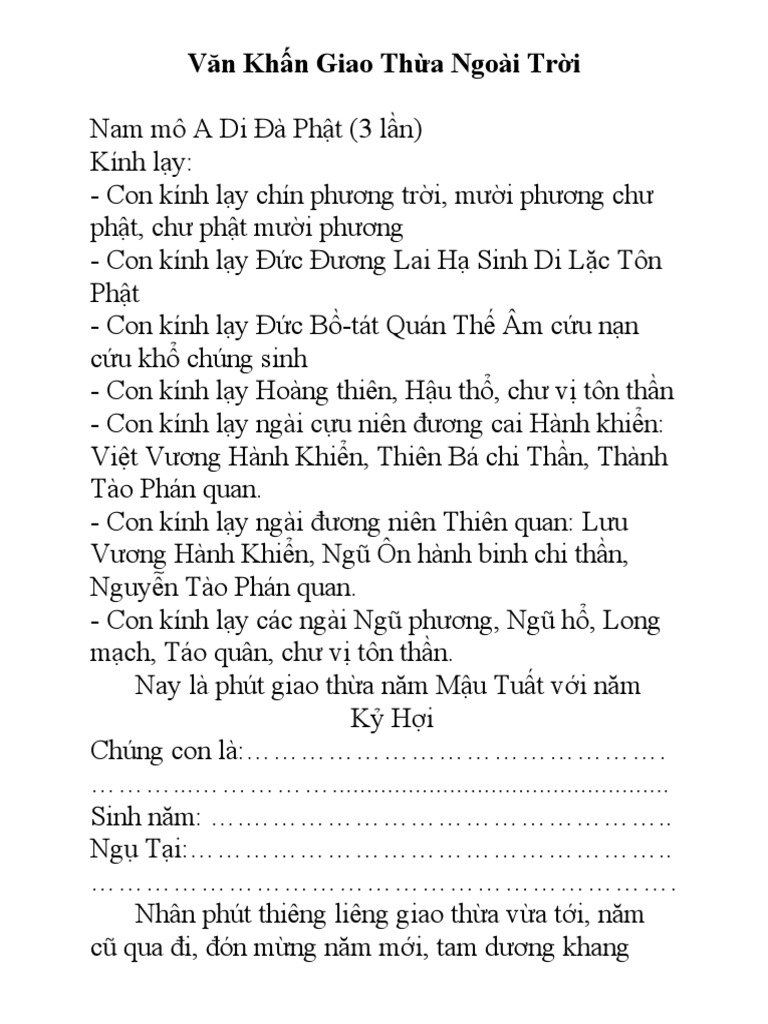 bài cúng giao thừa ngoài trời năm 2023 - Hình 4