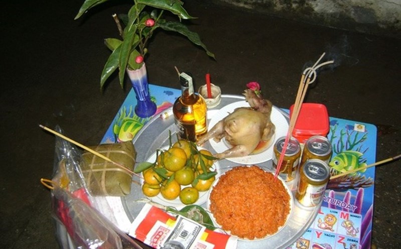 bài cúng giao thừa ngoài trời