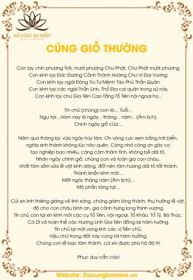 bài cúng giỗ - Hình 3