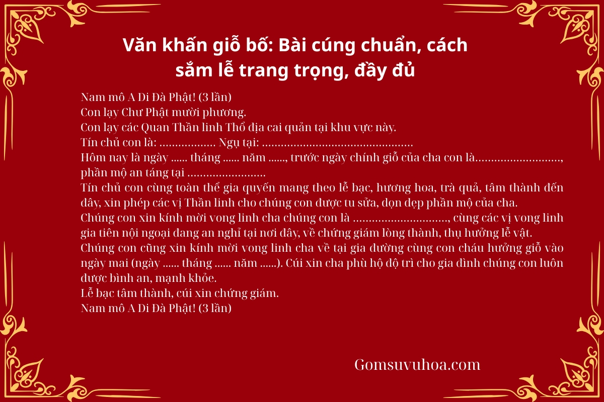 bài cúng giỗ cha - Hình 5