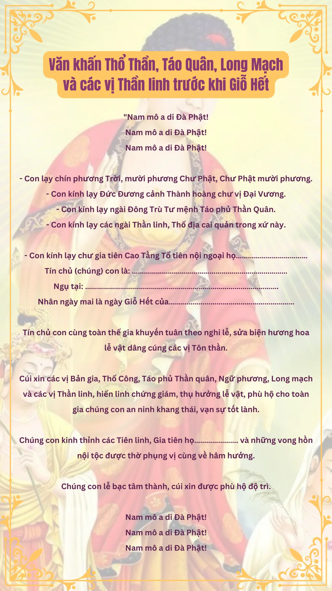 bài cúng giỗ hết tang mẹ - Hình 3
