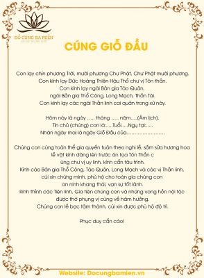 bài cúng giỗ thường - Hình 2