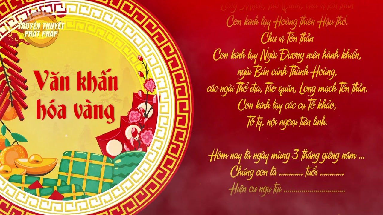 bài cúng hoá vàng - Hình 2