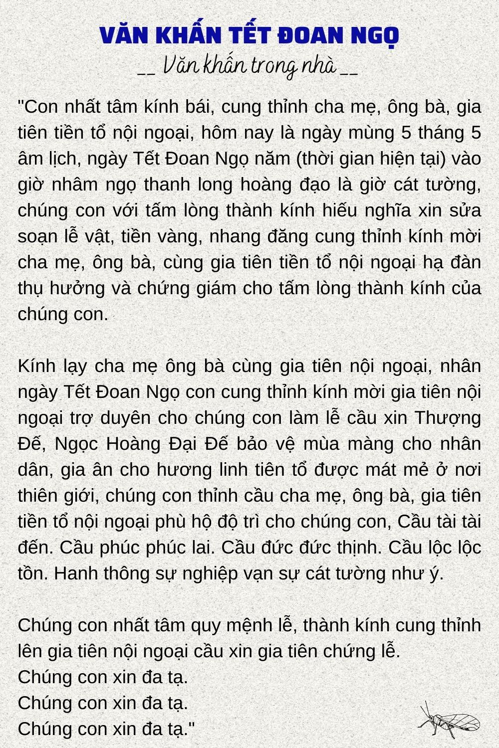bai cúng mùng 5 tháng 5 - Hình 2