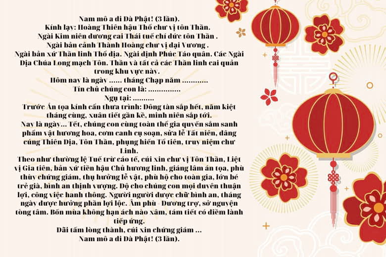 bài cúng ngày 30 tết - Hình 3