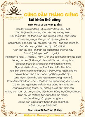 bài cúng ngày rằm tháng giêng - Hình 2
