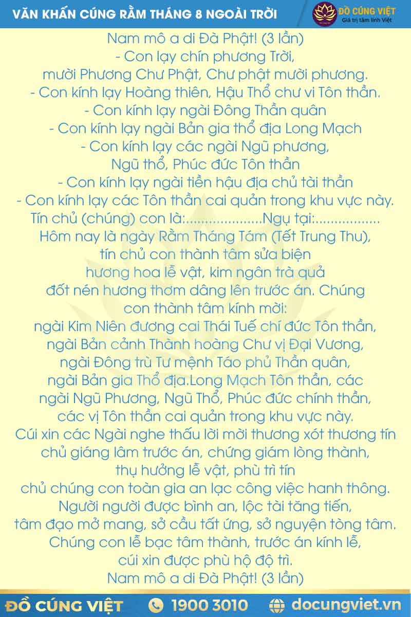bài cúng ngoài trời - Hình 4
