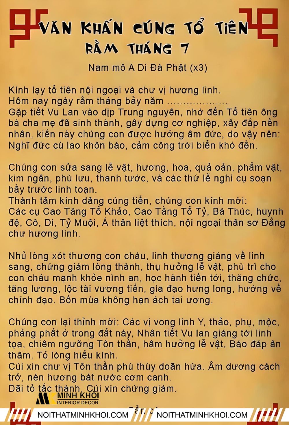 bài cúng ông bà tổ tiên - Hình 3