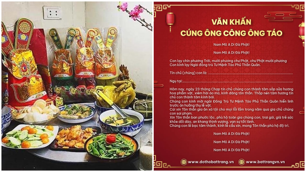 bài cúng ông công ông táo năm 2025 - Hình 2