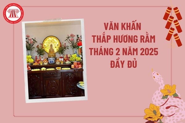 bài cúng rằm tháng 2