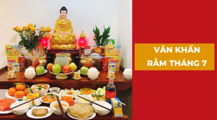 bài cúng rằm tháng 7 năm 2024