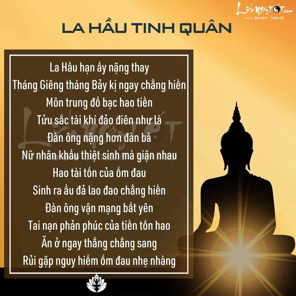 bài cúng sao la hầu