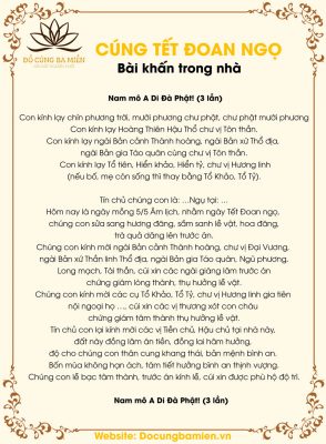 bài cúng tết đoan ngọ - Hình 2