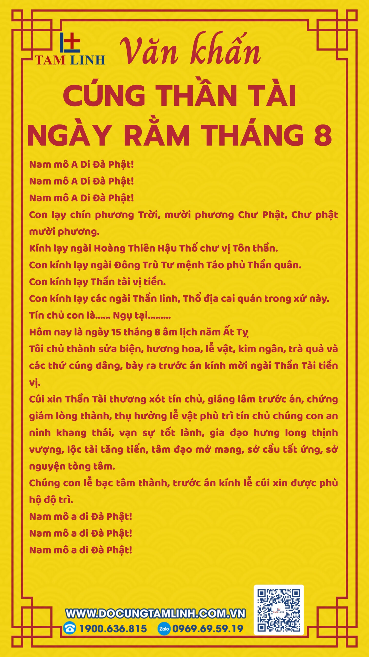 bài cúng thần tài ngày rằm - Hình 2