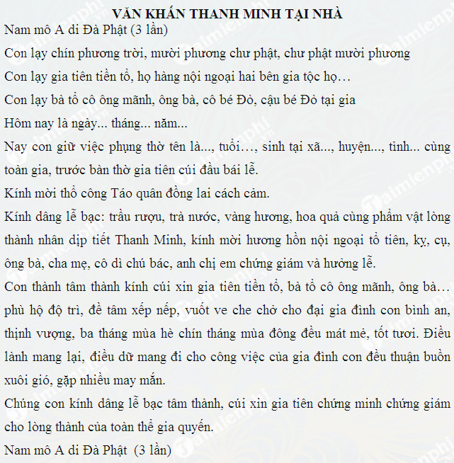 bài cúng thanh minh - Hình 5
