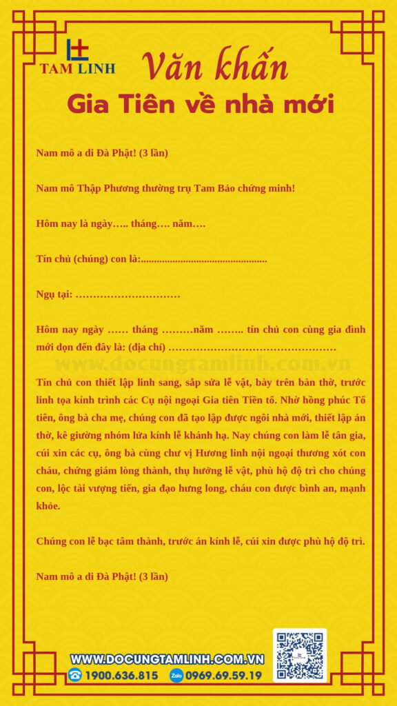bài cúng về nhà mới - Hình 2