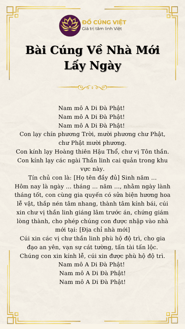 bài cúng về nhà mới lấy ngày - Hình 5