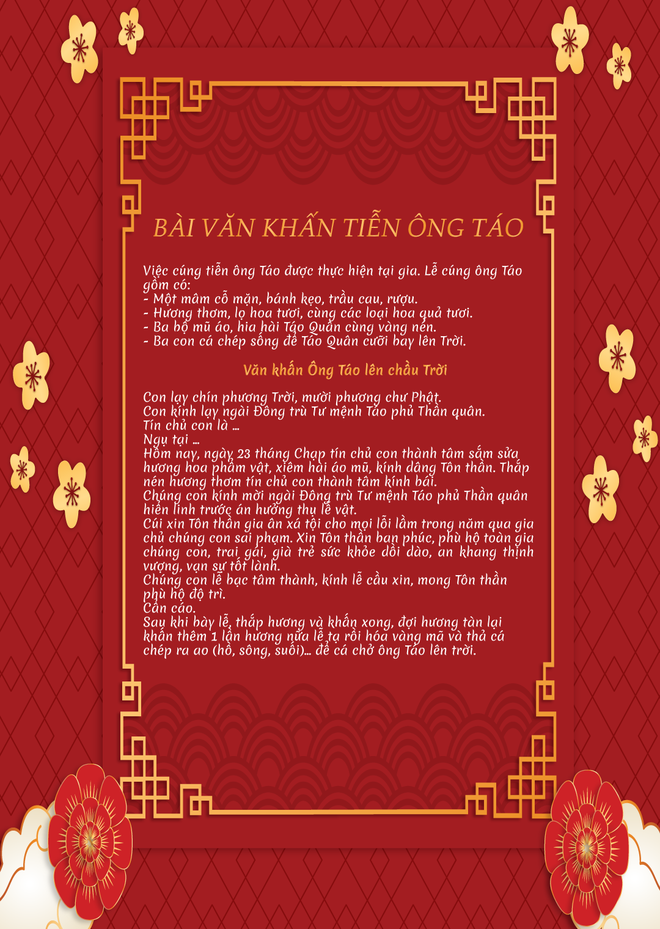 bài văn cúng ông táo - Hình 2