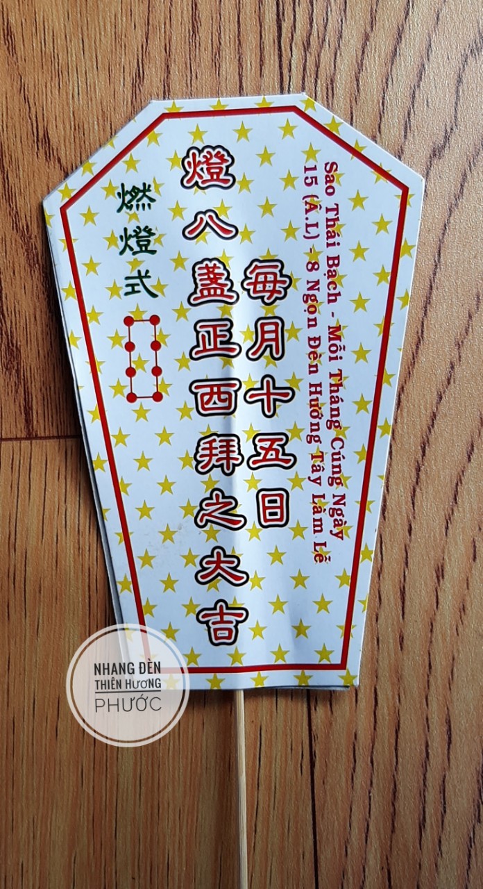 bài vị cúng sao thái bạch - Hình 4