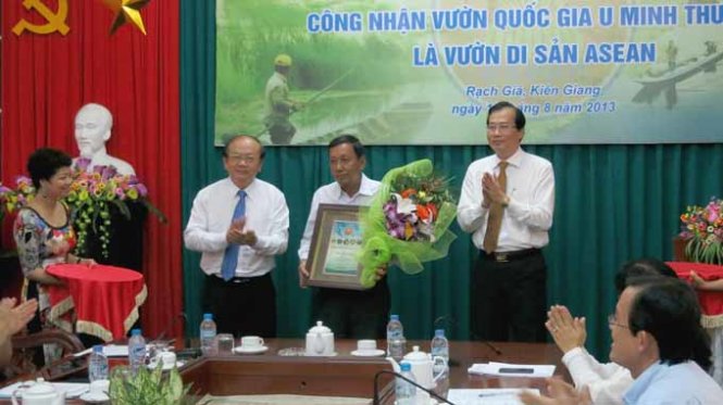 ban quản lý vườn quốc gia u minh thượng - Hình 1