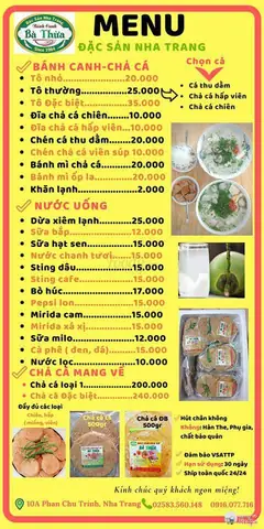 Bánh Canh Bà Thừa Nha Trang: Đánh Giá Toàn Diện Về Hương Vị, Giá Cả Và Trải Nghiệm Bánh Canh Bà Thừa Nha Trang: Đánh Giá Toàn Diện Về Hương Vị, Giá Cả Và Trải Nghiệm