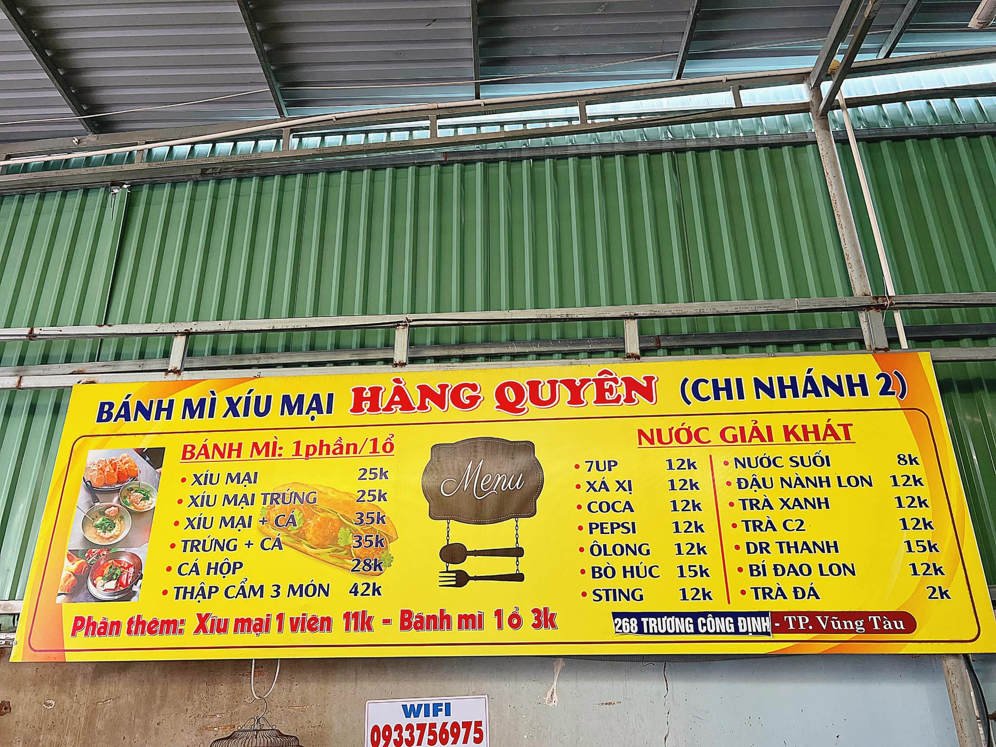 bánh mì xíu mại hàng quyên - Hình 2