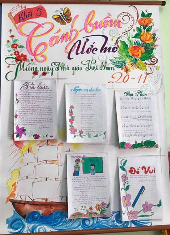 báo tường ngày 20 tháng 11 - Hình 5