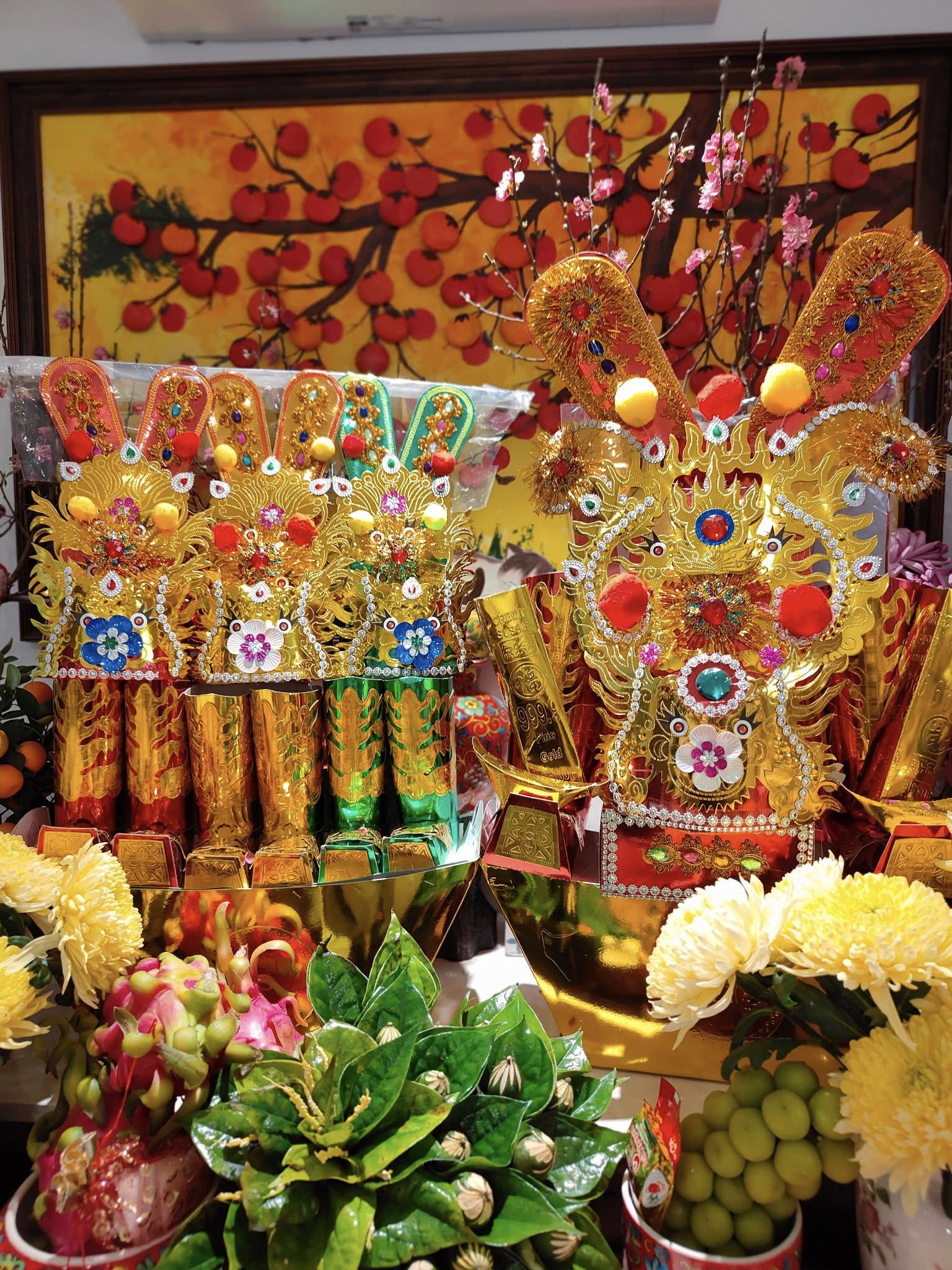 bộ vàng mã quan thần linh cúng khi nào - Hình 2