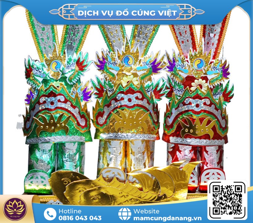 bộ vàng mã quan thần linh cúng khi nào - Hình 5