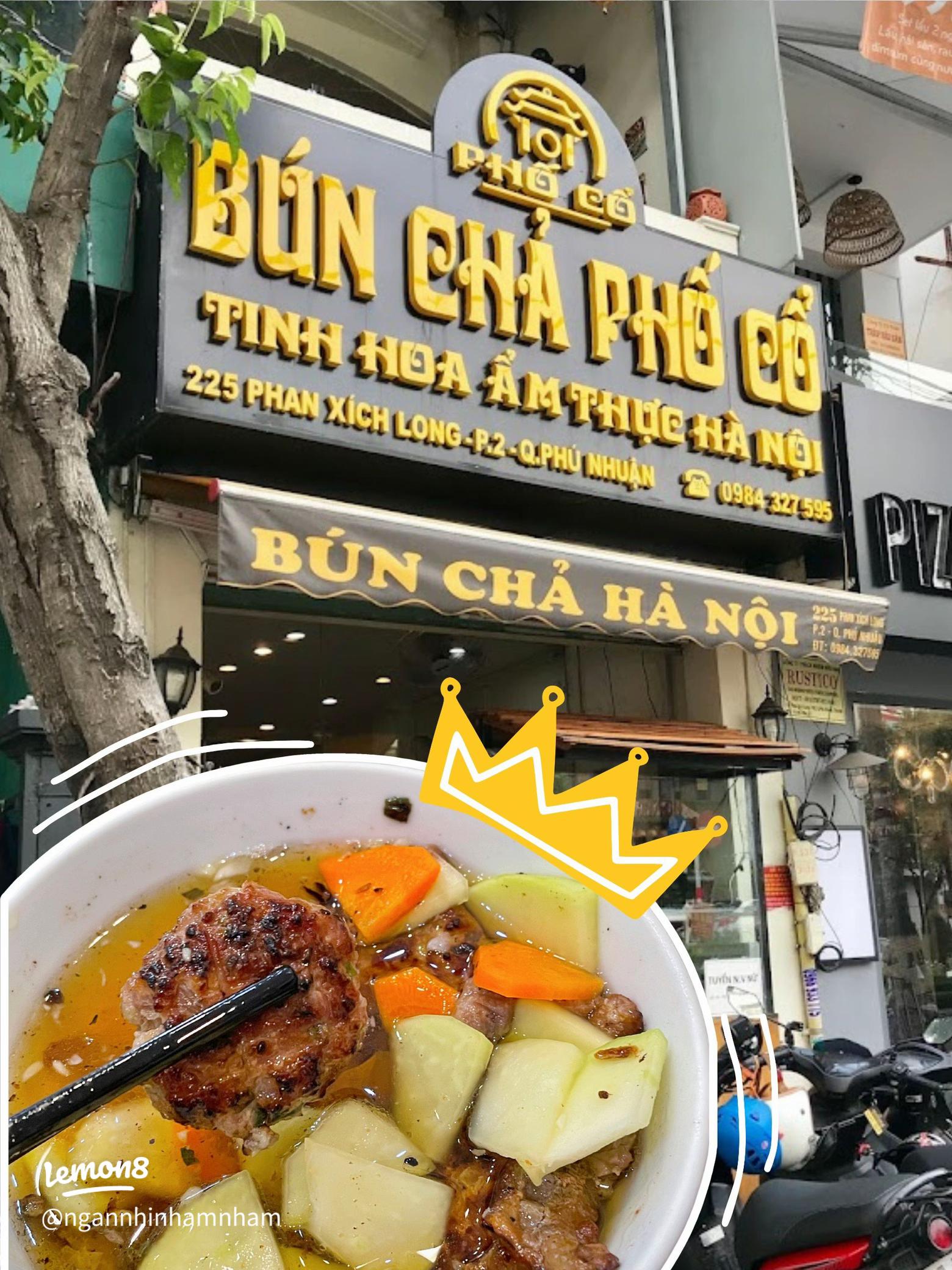 bún chả hà nội phan xích long