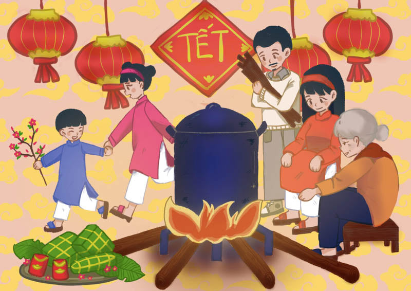 các hoạt động trong ngày tết - Hình 1