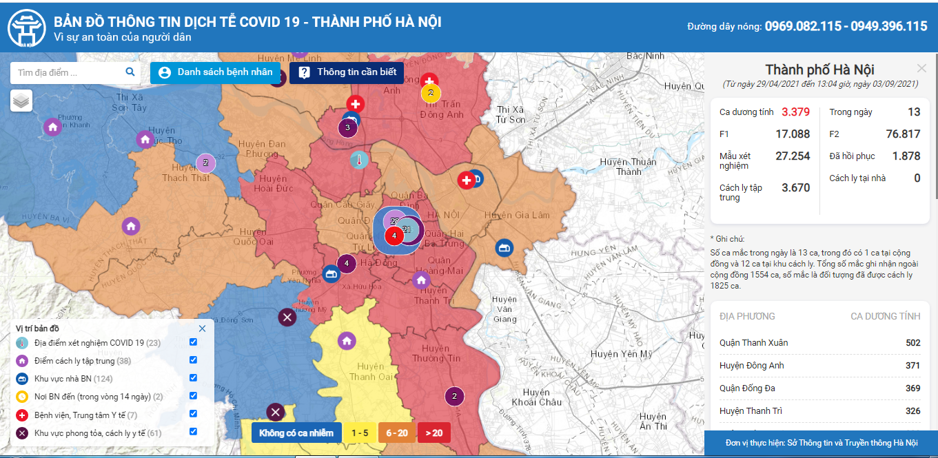 các vùng đỏ tại hà nội - Hình 4