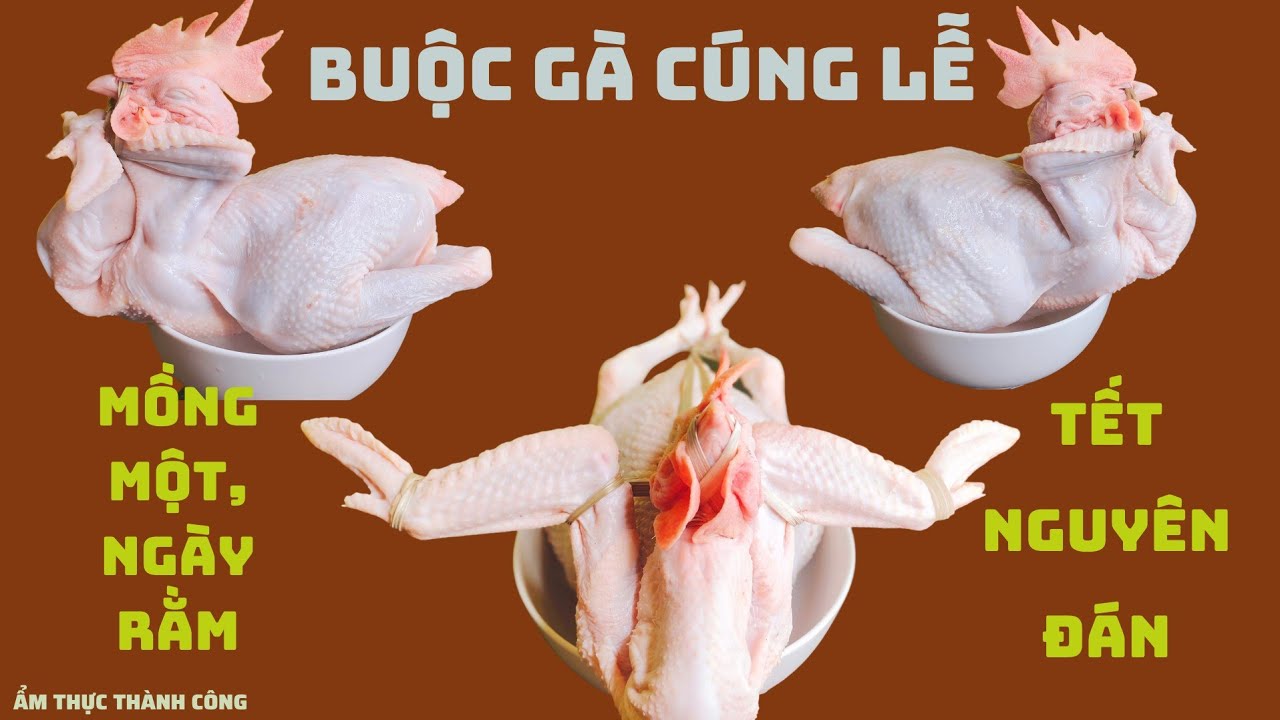 cách buộc gà cúng - Hình 5
