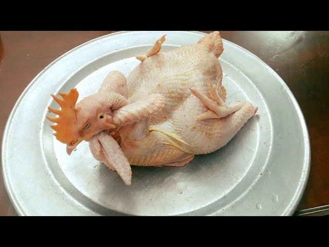 cách chéo gà cúng