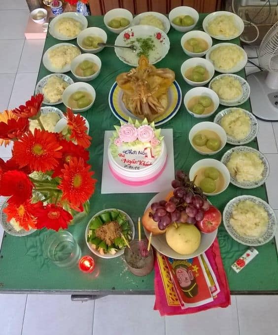 cách cúng đầy tháng - Hình 2