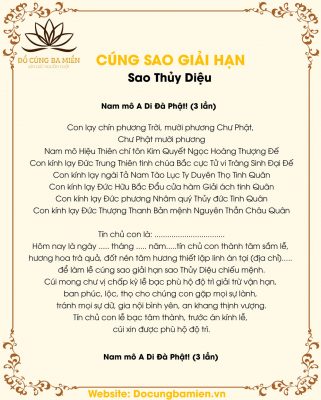 cách cúng sao giải hạn 2022 - Hình 3
