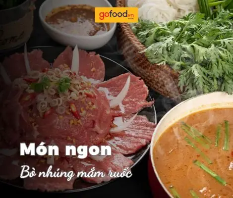 Bò Nhúng Mắm Ruốc: Công Thức Chi Tiết Từ Nguyên Liệu Đến Thành Phẩm