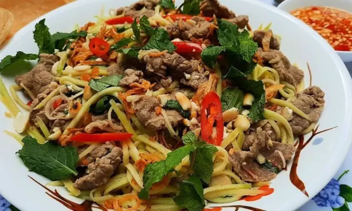 Cách Làm Nộm Bò Xoài Xanh Thơm Ngon, Dễ Làm Tại Nhà