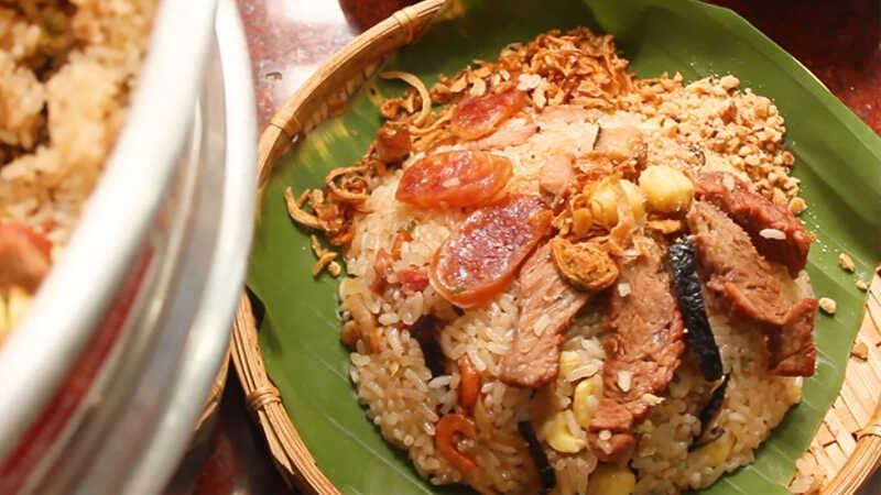 cách nấu xôi mặn của người hoa - Hình 3
