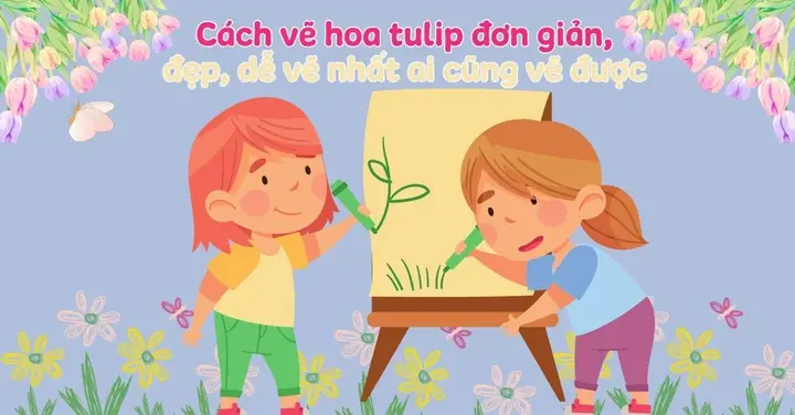 Cách Vẽ Bình Hoa Đơn Giản, Đẹp Mắt Cho Người Mới Bắt Đầu