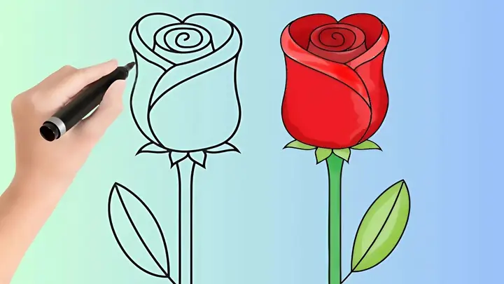 Cách Vẽ Bình Hoa Đơn Giản, Đẹp Mắt Cho Người Mới Bắt Đầu